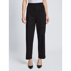 MISOOK Straight Leg Knit Pant in Charcoal Grey Size M